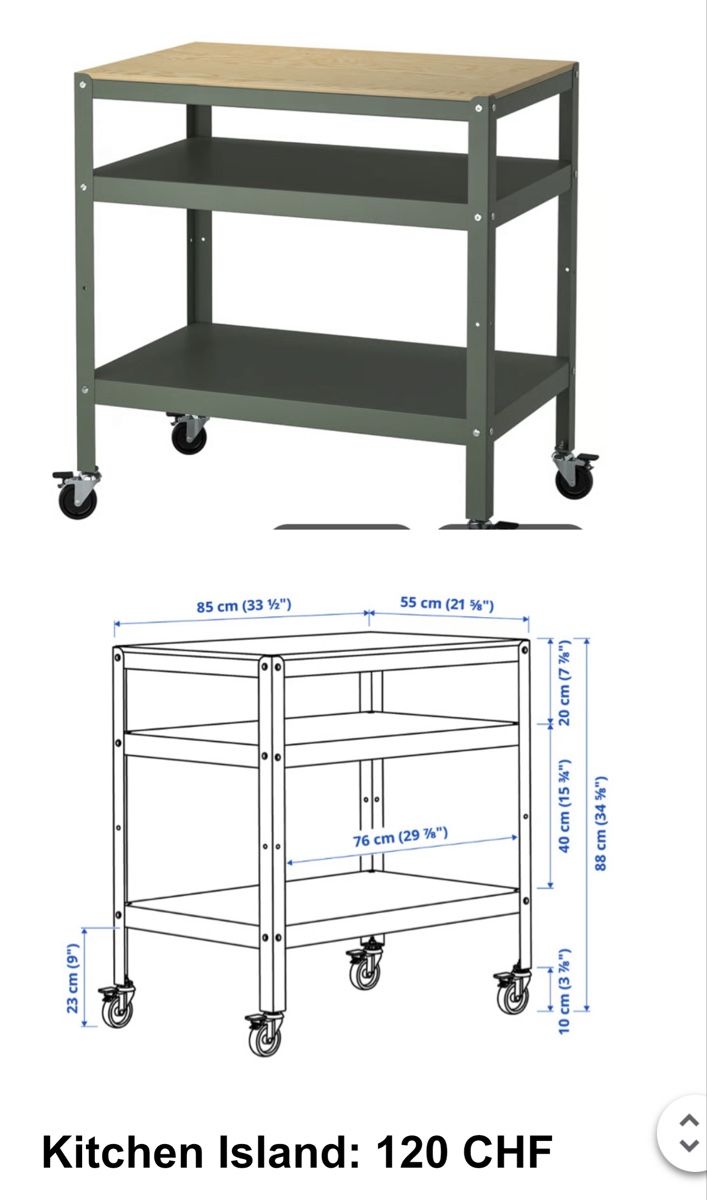 Ikea Mobilier: Kitchen Trolley – Neuf (Voir description) à Renens VD par mobonn1295