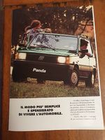 Faltprospekt Fiat Panda