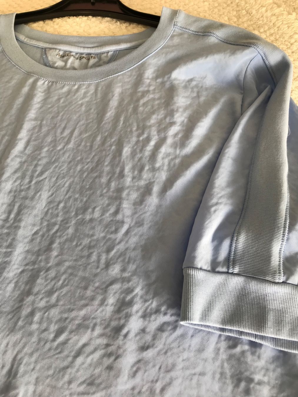 Marc Cain Top: Marc Cain Shirt, hellblau, Grösse N4/40 – Usato da Niederteufen venduto da mix18 4