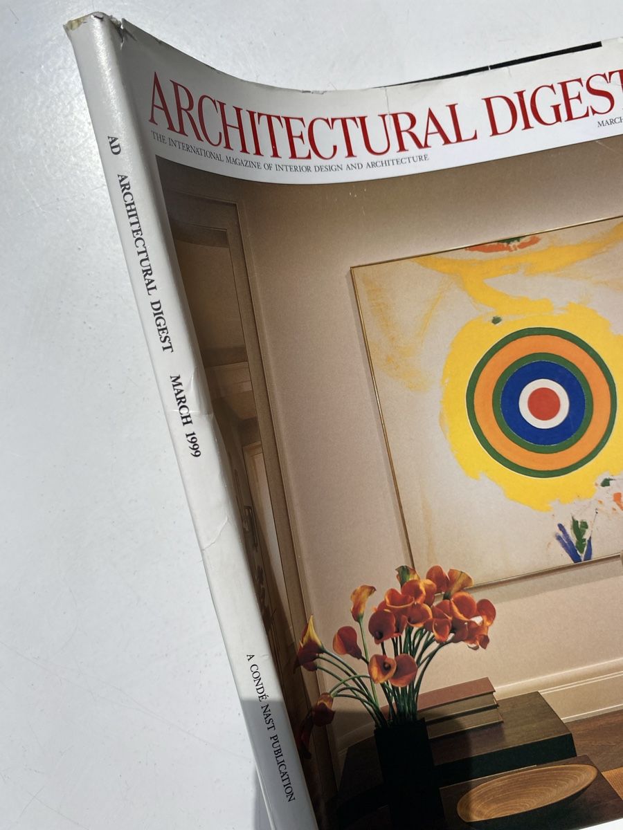 Riviste & Magazine: Architectural Digest AD 1999, KENNETH NOLAND – Usato da Zürich venduto da lesgarcons 4