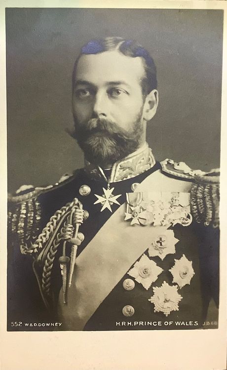 Antike Foto AK Prince of Wales - King George V England Royal (Gebraucht ...
