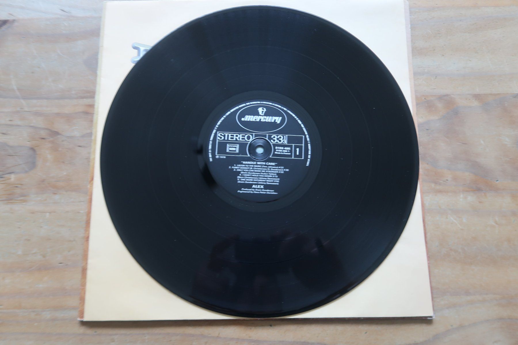 Dischi in vinile: ALEX - HANDLE WITH CARE -  VINYL LP – Usato da Basel venduto da Patiscat 3