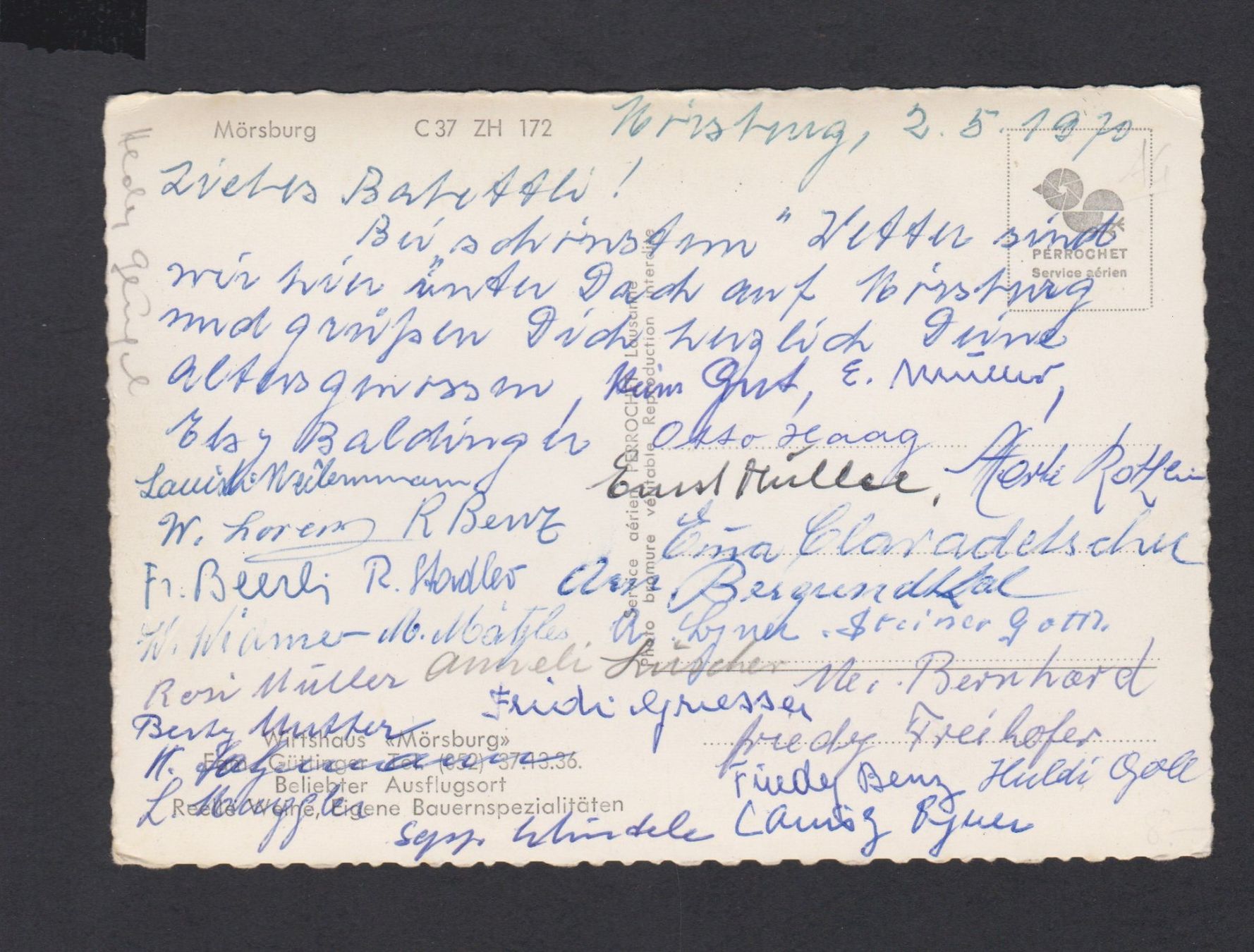 Cartoline postali: Mörsburg   -   alte Ansichtskarte – Usato da Vitznau venduto da Ropaku 1