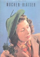 Modemagazin Zürich Wochenblätter 1948