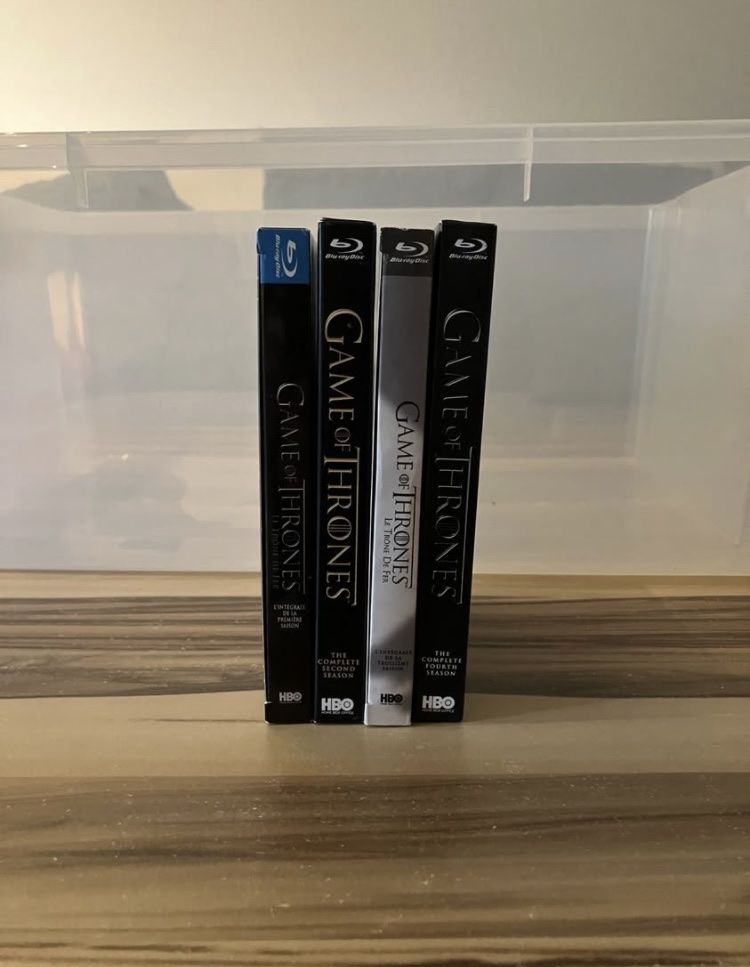 Tutti i DVDs: Game of Thrones Blu-ray Saisons 1-4 - – Nuovo (secondo la descrizione) da Tavannes venduto da kev_77jk 1