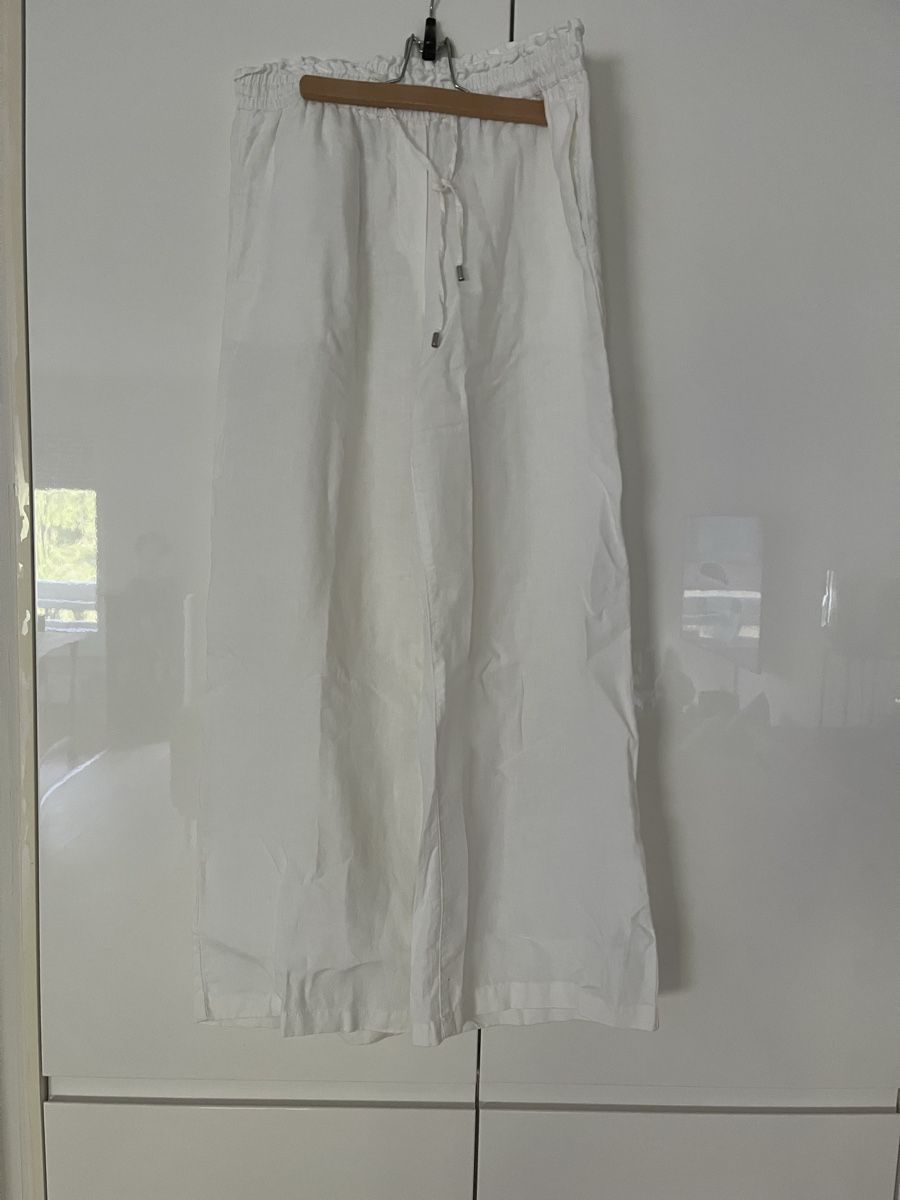 Esprit Pantaloni: Leinenhose Marlene Schnitt – Nuovo (secondo la descrizione) da Wermatswil venduto da -secondchance-