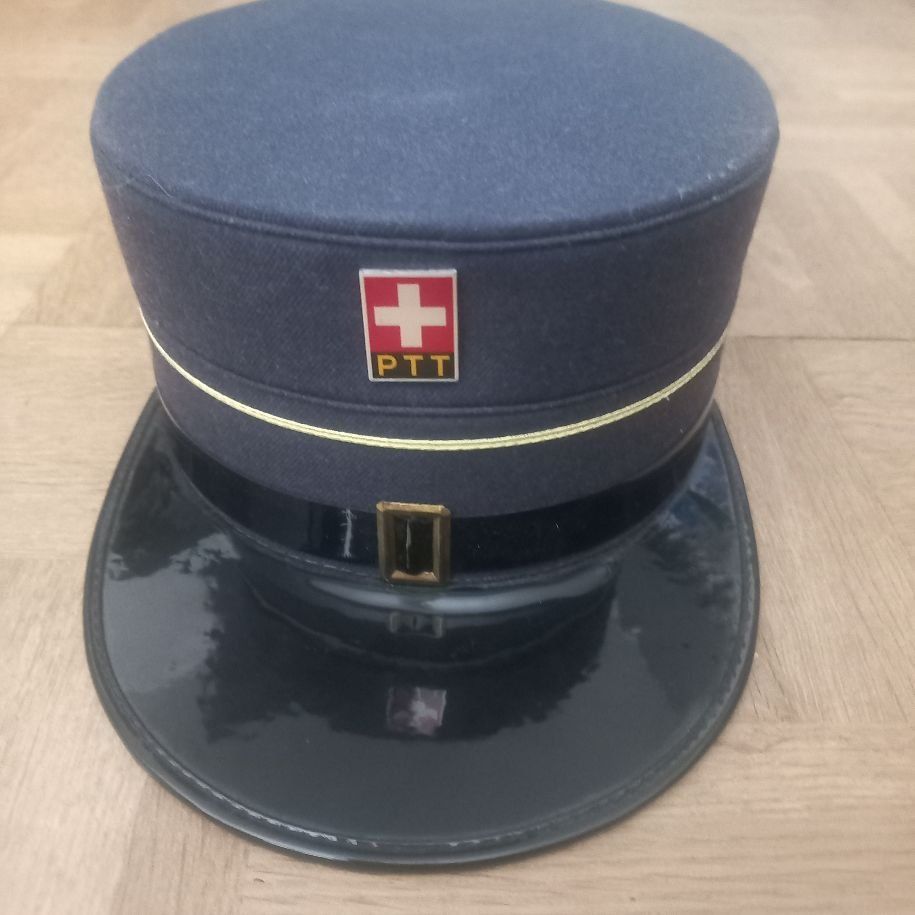 Hüte, Mützen & Caps: Posthut Original mit PTT Schweizerkreuz – Gebraucht aus Jonen von bue_b7z7