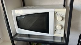 Durabase Mikrowelle mit Drehknöpfen weiss gebraucht