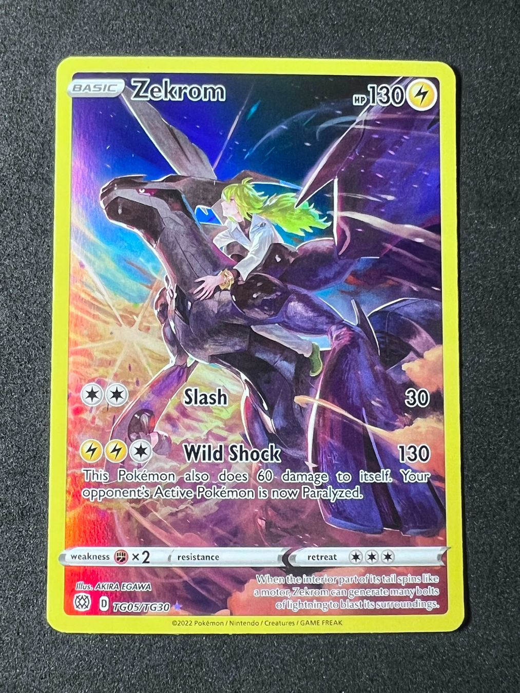 Pokémon Carte collezionabili: Zekrom TG05 EN (ab.1.-) – Usato da Biel/Bienne venduto da S.Lee