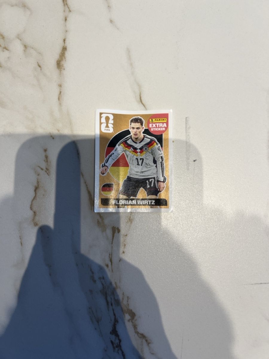 Sticker: Florian wirtz extra sticker bronze – Usato da Zürich venduto da Adis_