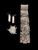 Schmuckset aus 925er Silber