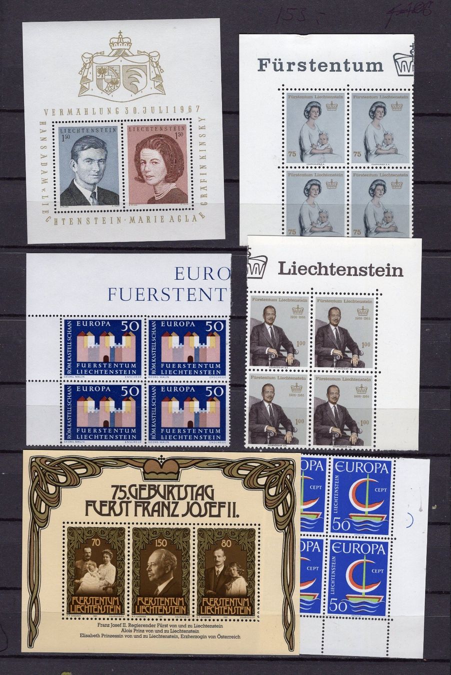 Tutti i francobolli: R2706  /  Liechtenstein 1964-1969 – Nuovo (secondo la descrizione) da Ste-Croix venduto da MONT-TAGNAC