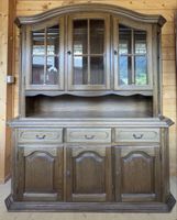 Vitrinenschrank massiv Landhausstil guter Zustand