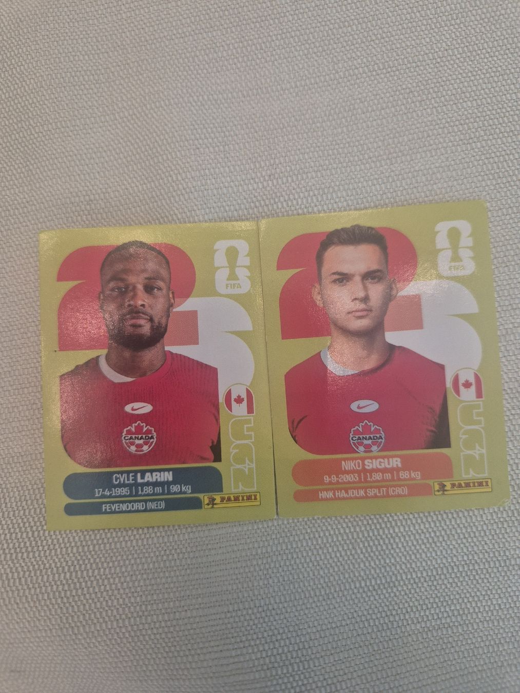 Panini Carte collezionabili: Panini Sticker WM CAN 19, CAN 16 – Nuovo (secondo la descrizione) da Schübelbach venduto da jes_y99y