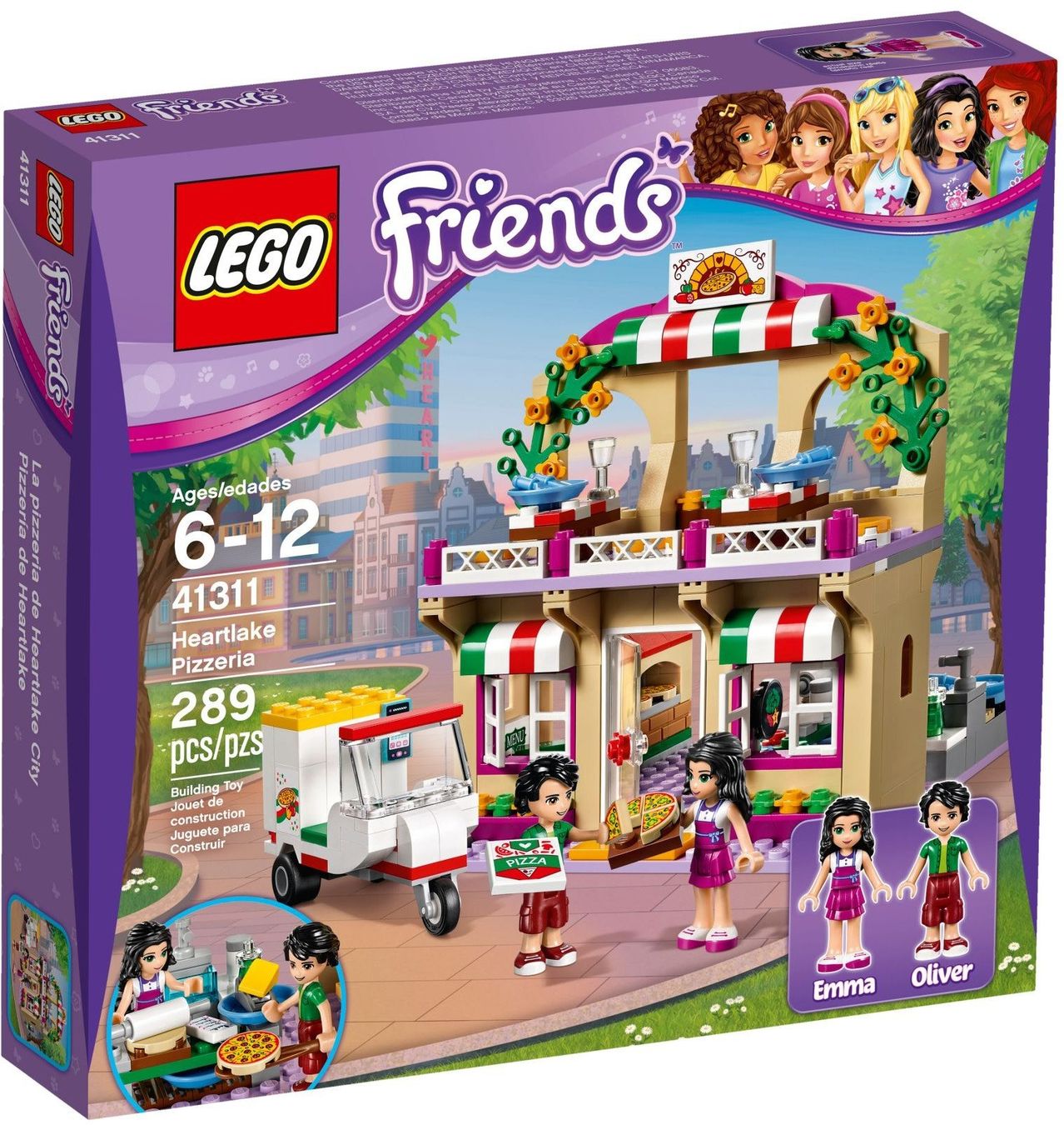 Lego Kit di costruzioni: Lego 41311: Heartlake Pizzeria – Nuovo e nell'imballaggio originale da Corminboeuf venduto da Ld6NVToZQe