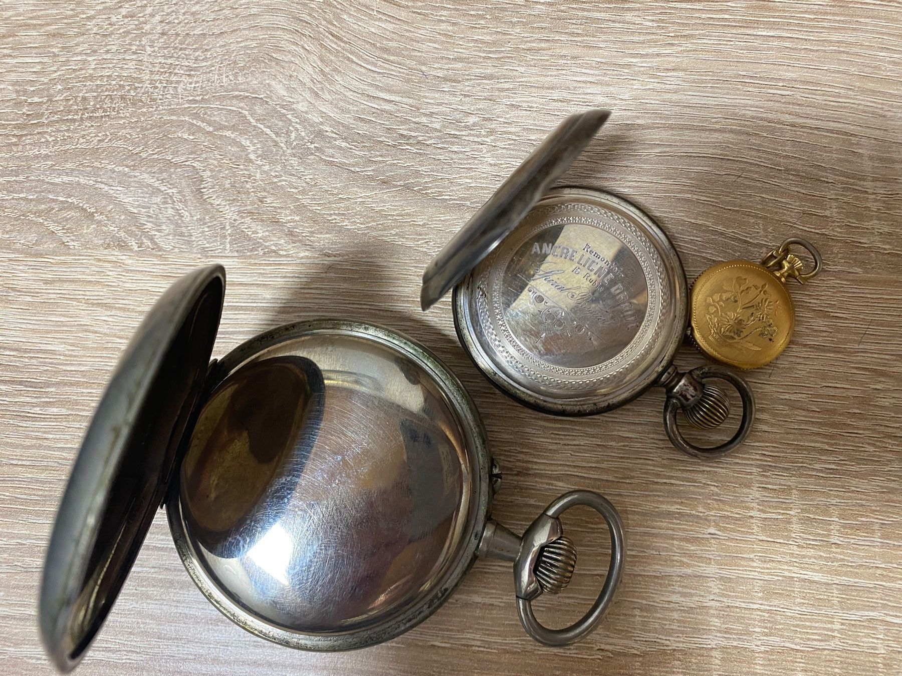 Orologi: Lot Taschenuhren antik – Difettoso da Bösingen venduto da Trigusik 1