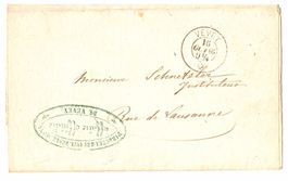 🇨🇭Affaire officielle 1866 - collège de Vevey