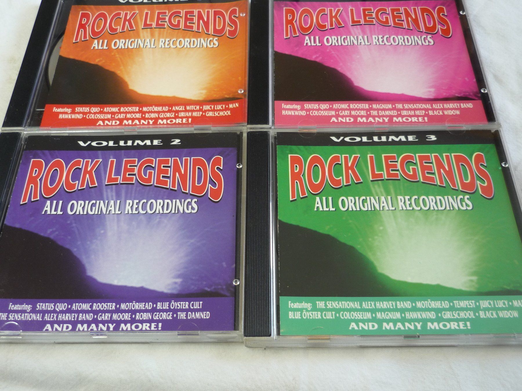 CDs: Musik CD - 4 CD Box Rock Legends all original recordings – Gebraucht aus Beringen von zzRegal 2