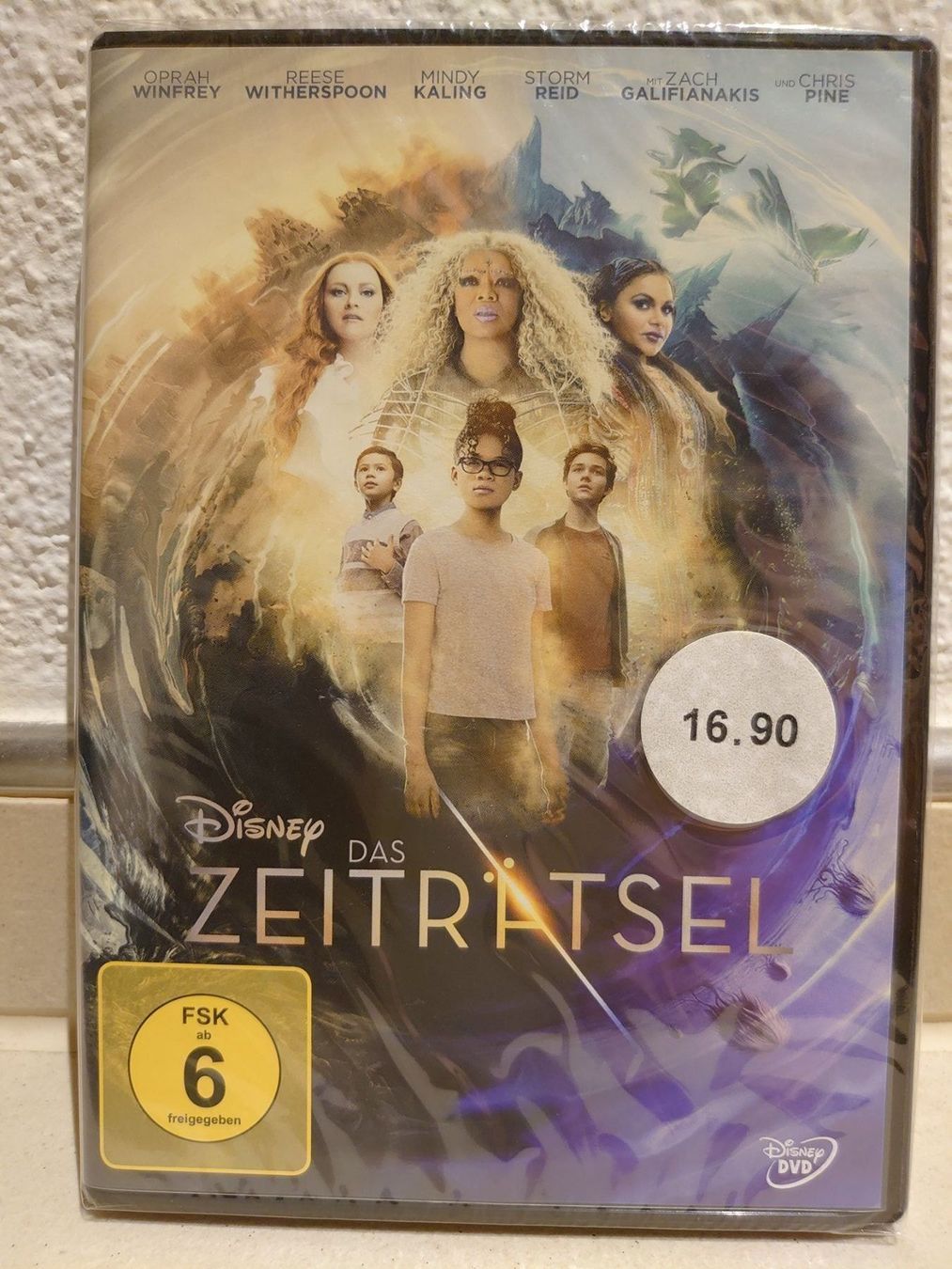Tutti i DVDs: Disneys Das Zeiträtsel - Wrinkle in Time - DVD – Nuovo e nell'imballaggio originale da Eich venduto da uhi-21