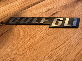 VW Golf GLi Emblem