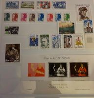 Lot de 22 timbres de  France neufs avec bloc spécial
