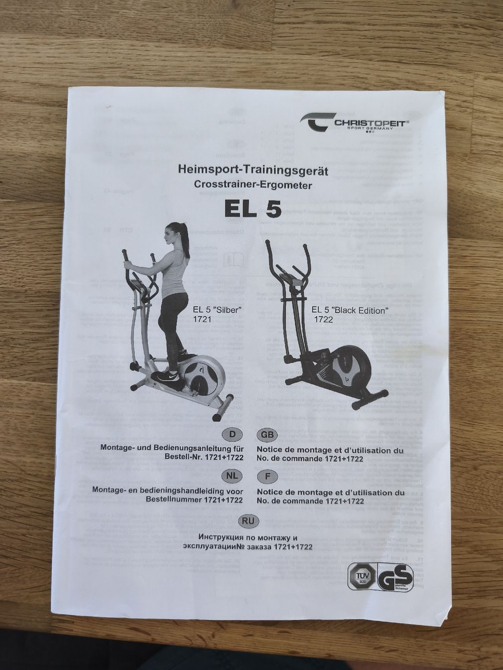 Vélos d'appartement: Crosstrainer-Ergometer – D'occasion à Beringen par bvb1986 3
