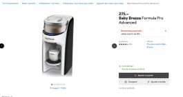 Baby Brezza Formula Pro Advanced – Neuf, jamais ouvert
