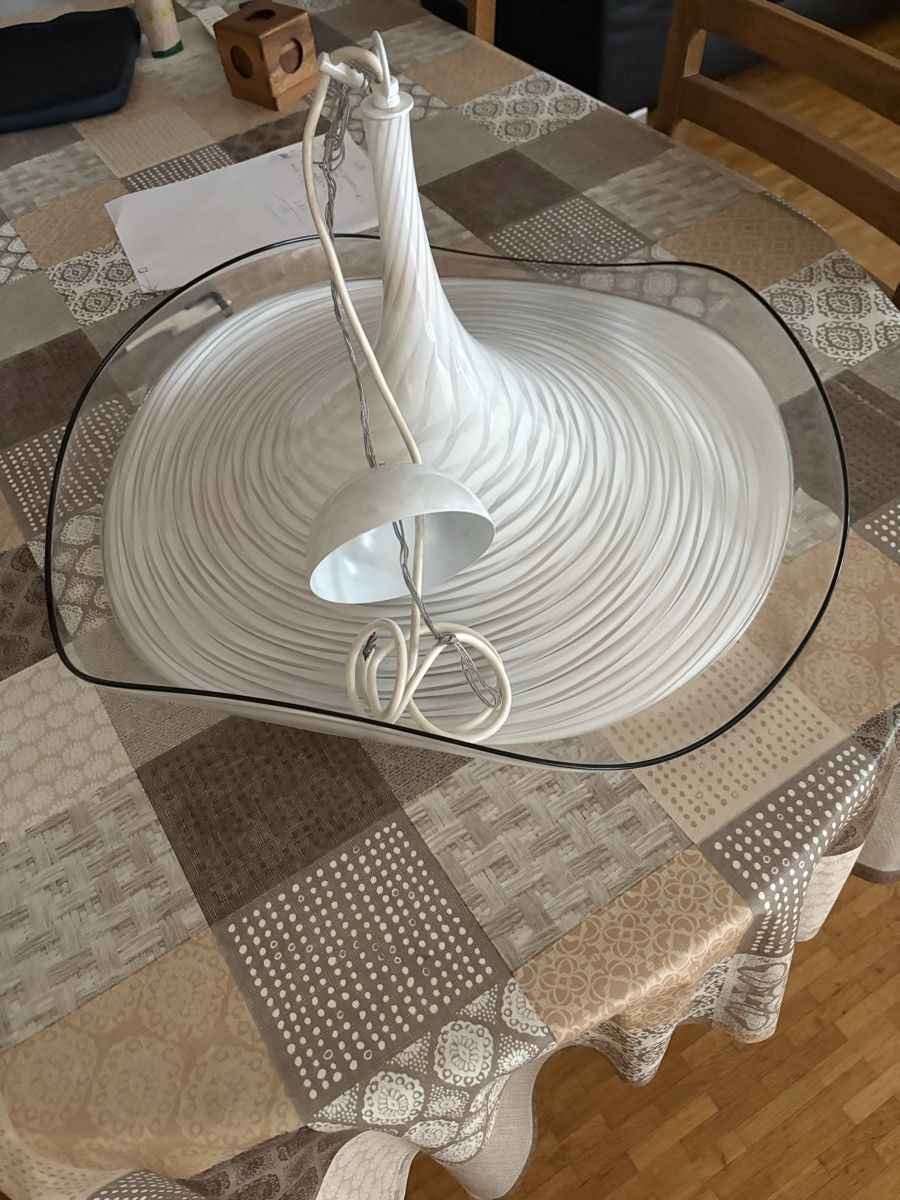Lampadari & plafoniere: Plafonnier vintage verre Murano – Usato da petit lancy venduto da FerreiraLuis 1