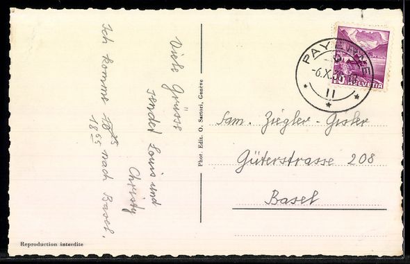 Cartes postales: AK Payerne, Vue générale – D'occasion à Berlin par bartko-reher 1