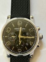 Montblanc Herrenuhr Chronograph Automatik Edelstahl