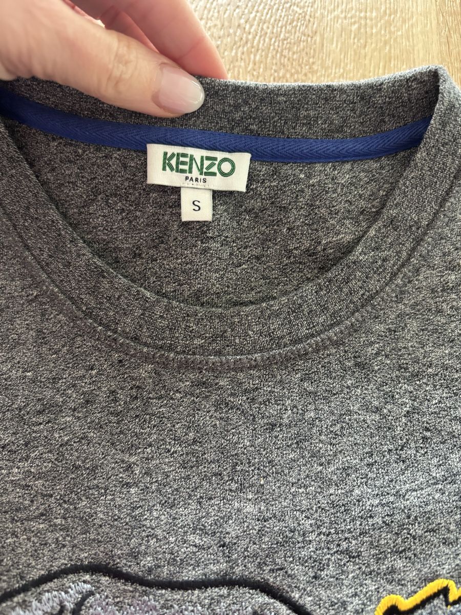 Kenzo Maglioni & Felpe: Kenzo Paris Pullover Grau Gr. S, 🔝Zustand – Usato da Augst BL venduto da fine-art 1