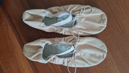 Ballettschuhe Leder rosa, Bloch 5b