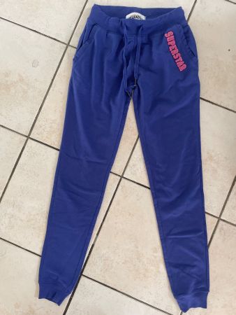 Weiche lila Superstar Trainerhose Gr.164