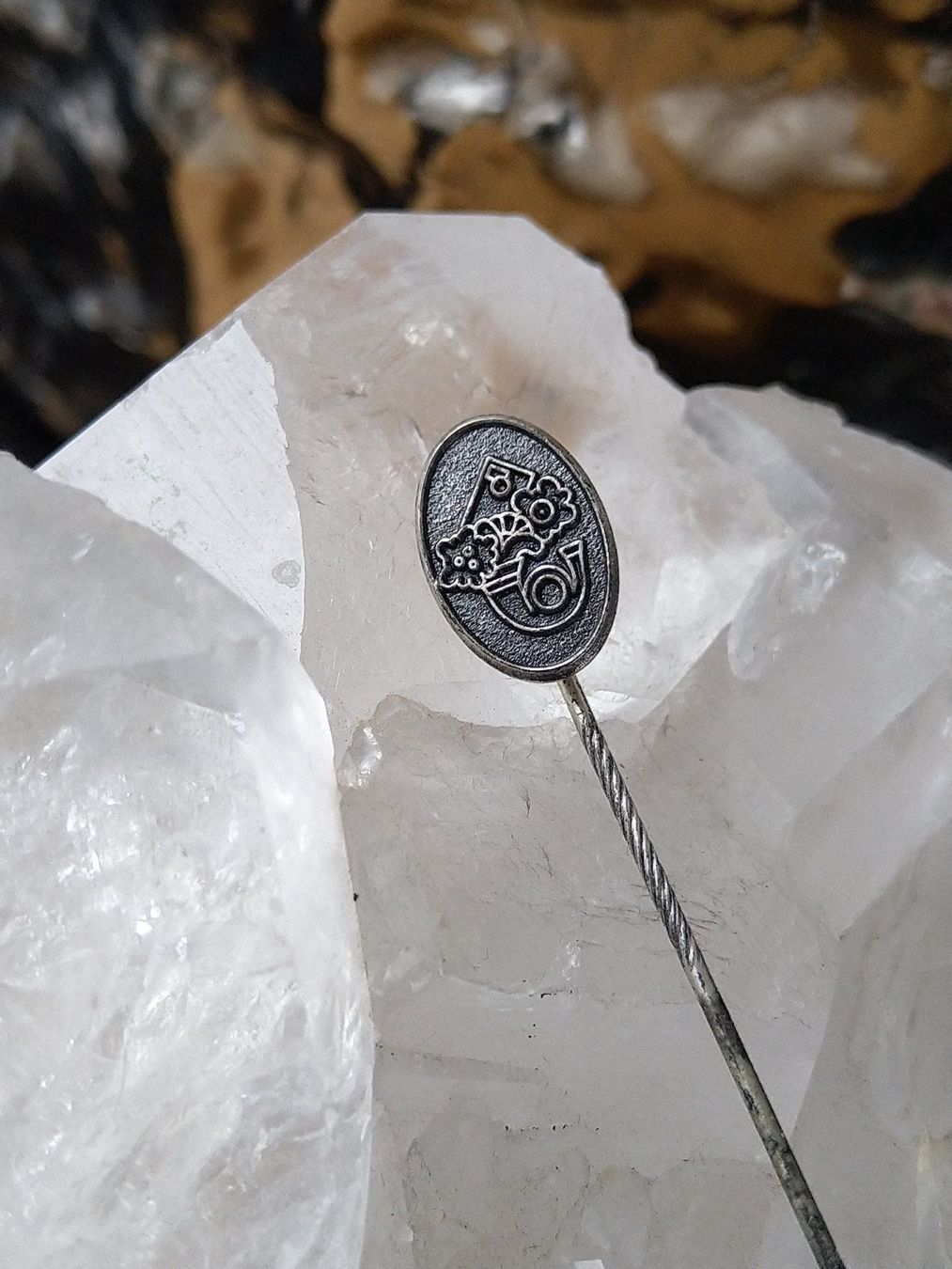 Spille & Fermagli: ANSTECK NADEL POST IN 925 SILBER – Usato da Romanshorn venduto da BoutiqueA 3