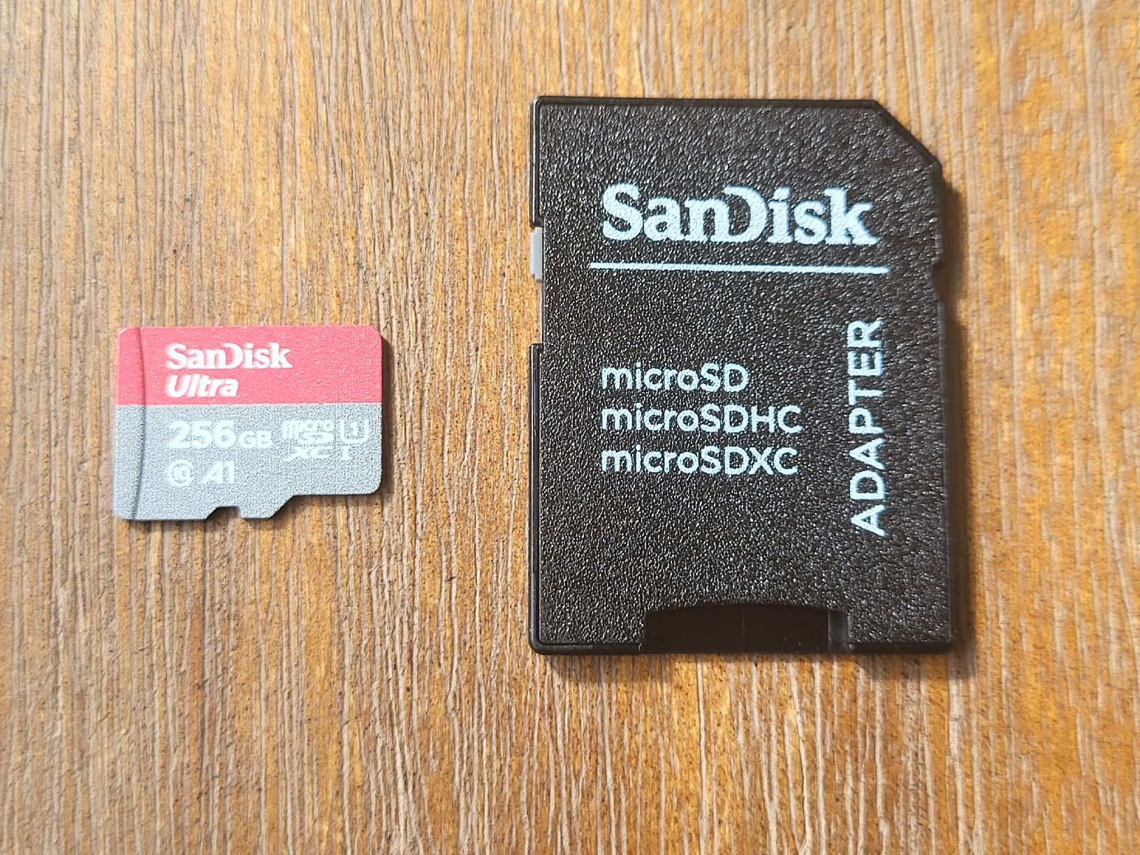 Sandisk Speicherkarten: SD KARTE MICRO 256 GB SCANDISK MIT ADAPTER NEU – Neu und originalverpackt aus Lommiswil von Fridu_C 1