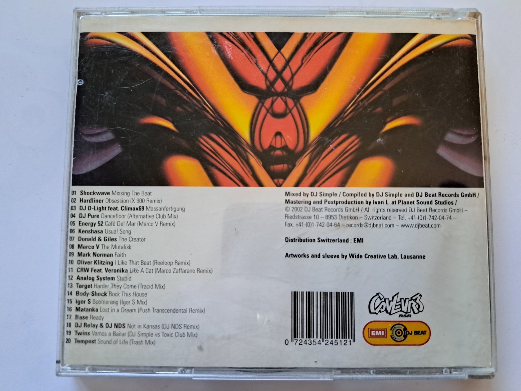 CD: Cd Trance escape 7 mixed by DJ Simple  – Usato da Pully venduto da bro_n52j 1