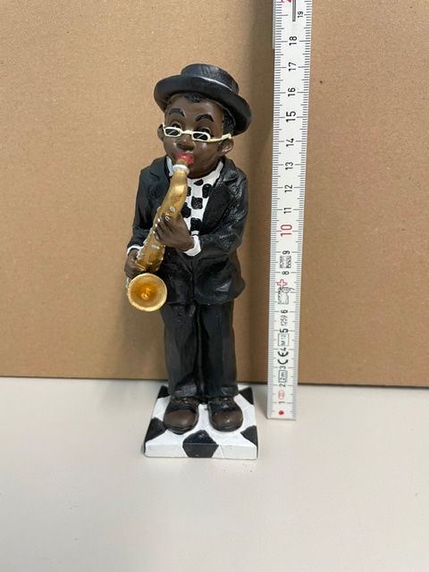 Statuette: 3 MUSIKER-FIGUREN - TOPP! – Usato da Fahrwangen venduto da Swirl2 5
