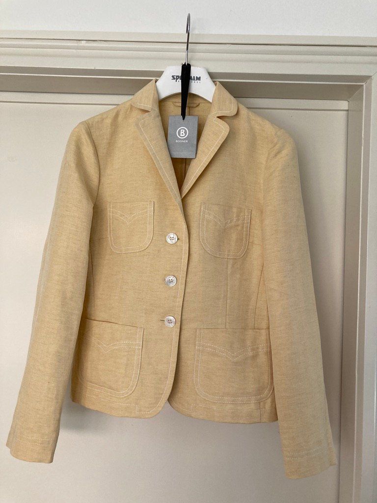 Bogner Giacche: BOGNER, Leinen-BW-Blazer, Gr. 38 – Usato da Zürich venduto da FrauSchall