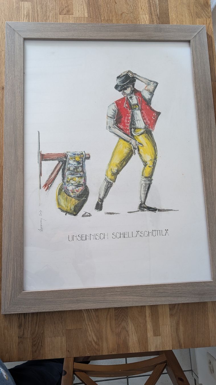 Foto & Immagini: Original Jummy Zeichnung, gerahmt – Nuovo (secondo la descrizione) da Rorschach venduto da Obi-Wan85