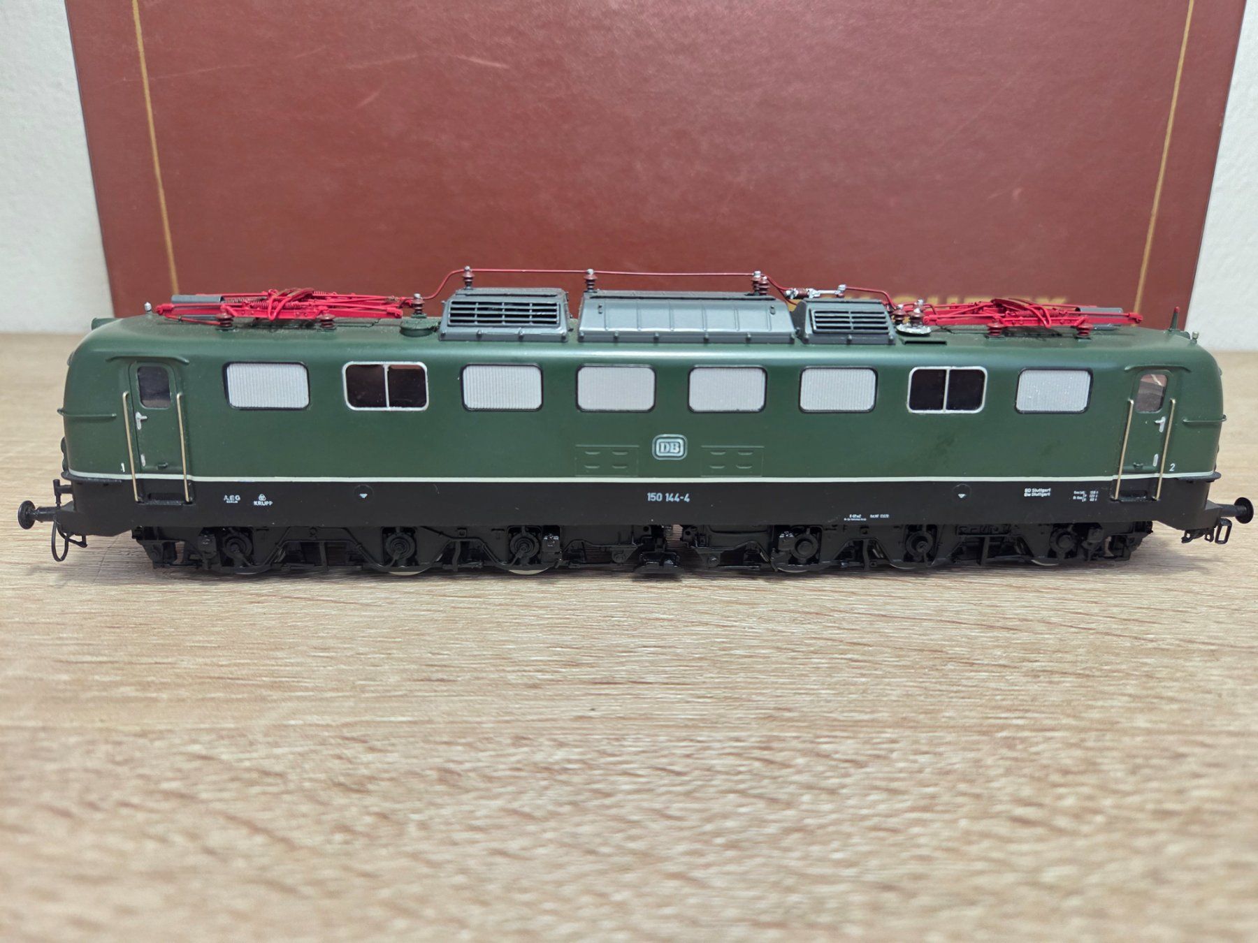 Fulgurex Modelleisenbahnen: Fulgurex E-Lok BR 150 DB H0 – Gebraucht aus St-Aubin-Sauges von Lo_Go