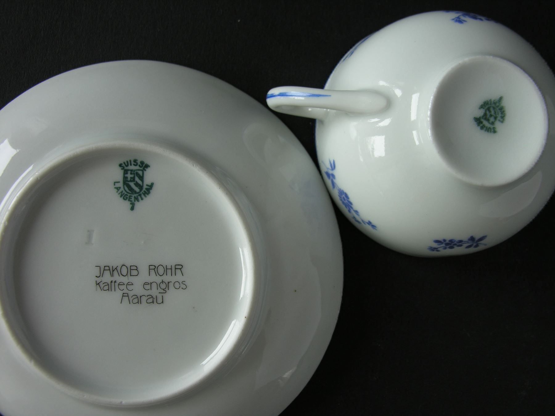 Tazze: Schönes Espressoset von Langenthal 1927 – Nuovo (secondo la descrizione) da Zürich venduto da LodgE-21 2