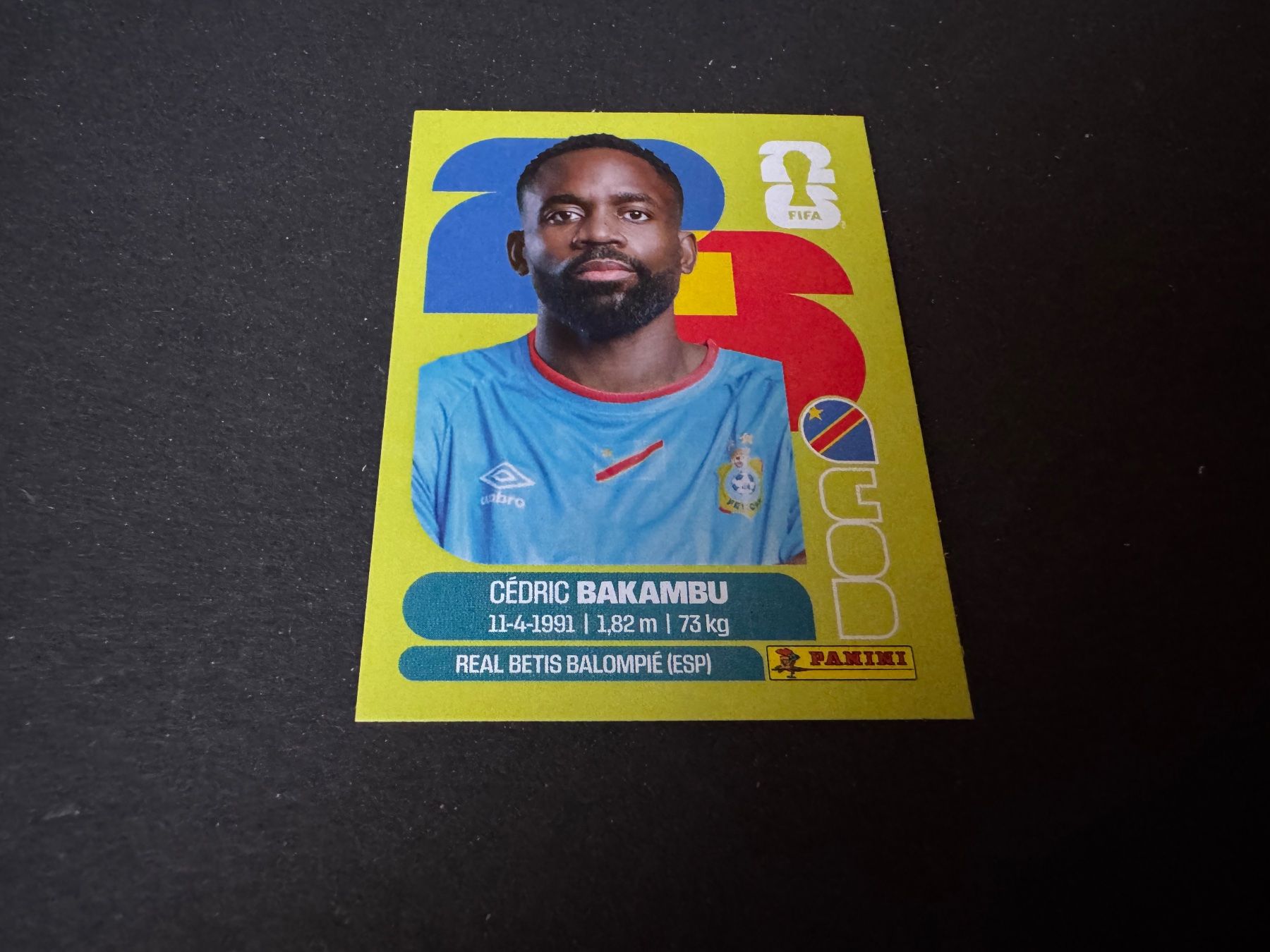Panini Sammelbilder & Trading cards: Panini FIFA WM 2026 Sticker Cédric Bakambu COD 19 – Neu (gemäss Beschreibung) aus Hägendorf von bri_v995