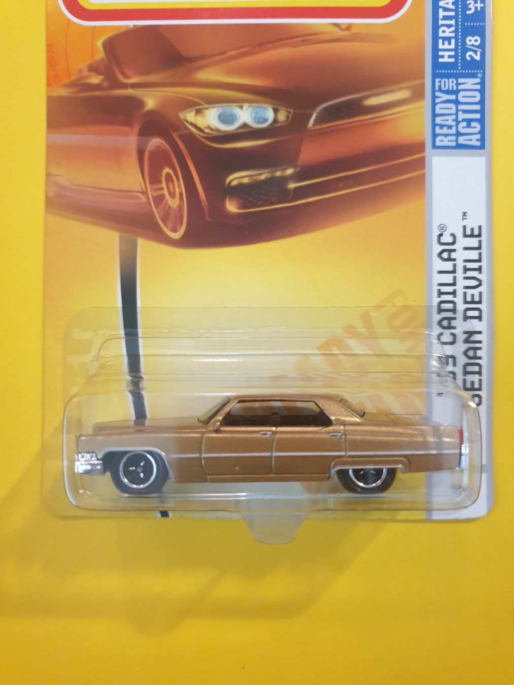 Matchbox Modellini d'auto: Matchbox '69 CADILLAC SEDAN DEVILLE – Nuovo e nell'imballaggio originale da Oftringen venduto da Rotor 2