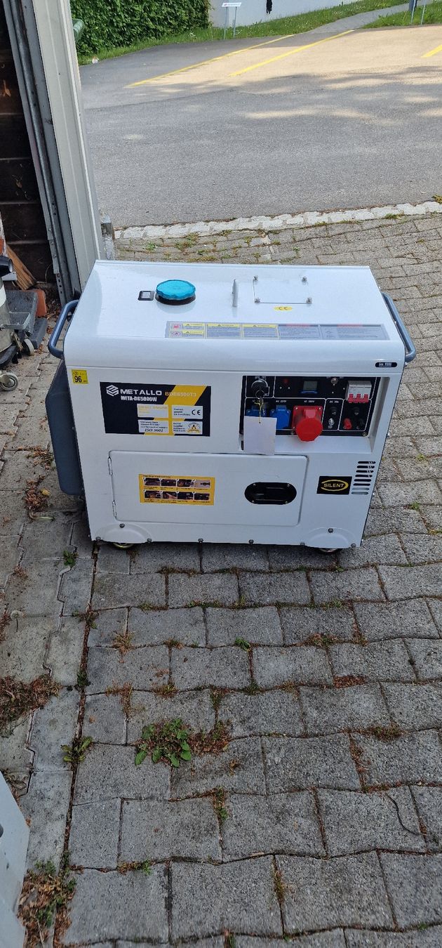 Generatori di corrente: Neuer Diesel Stromgenerator 5000W – Nuovo e nell'imballaggio originale da Tagelswangen venduto da Axel_36 1