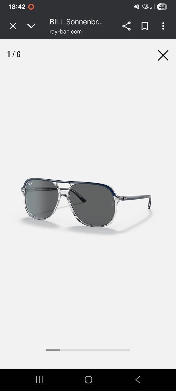 Ray-Ban Lunettes & Verres: Ray Ban RB2198 Bill One Blue – D'occasion à Winterthur par msctonic 1