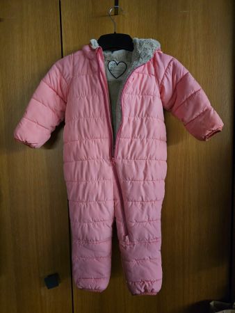 Schneeanzug Rosa Gr. 86/92