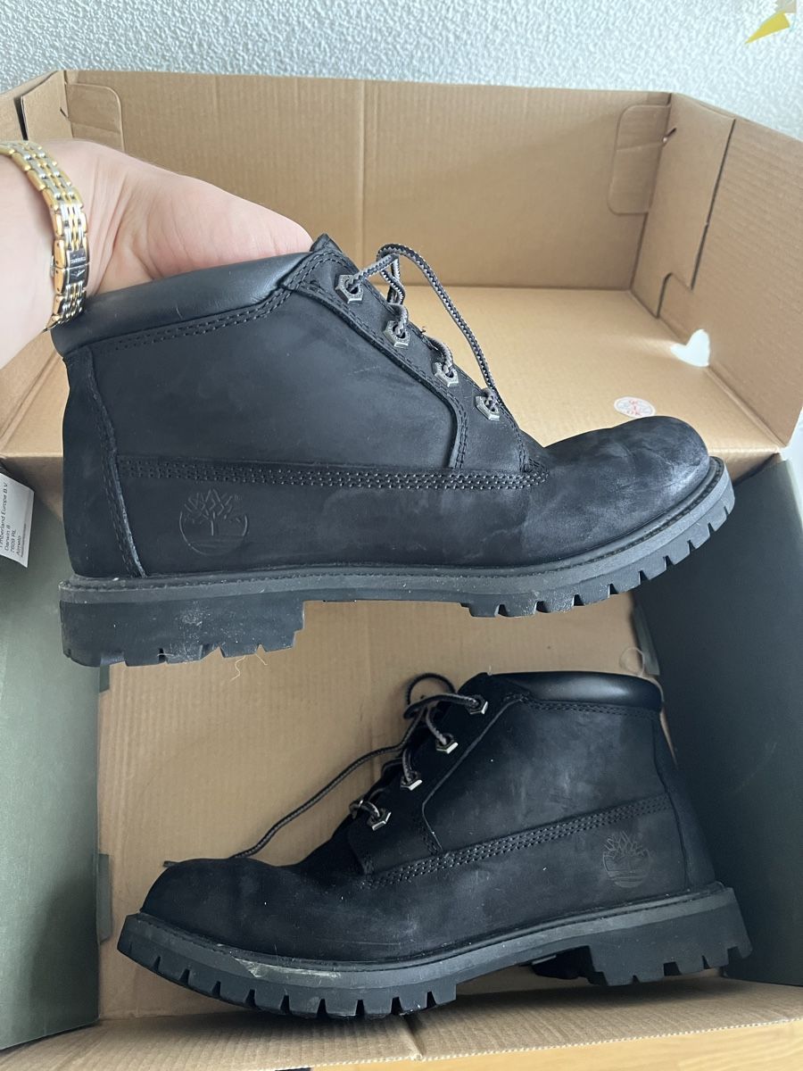 Timberland Herrenschuhe: Timberland Black Boots, Size EU 39 – Gebraucht aus Bern von mel_5xlj 3