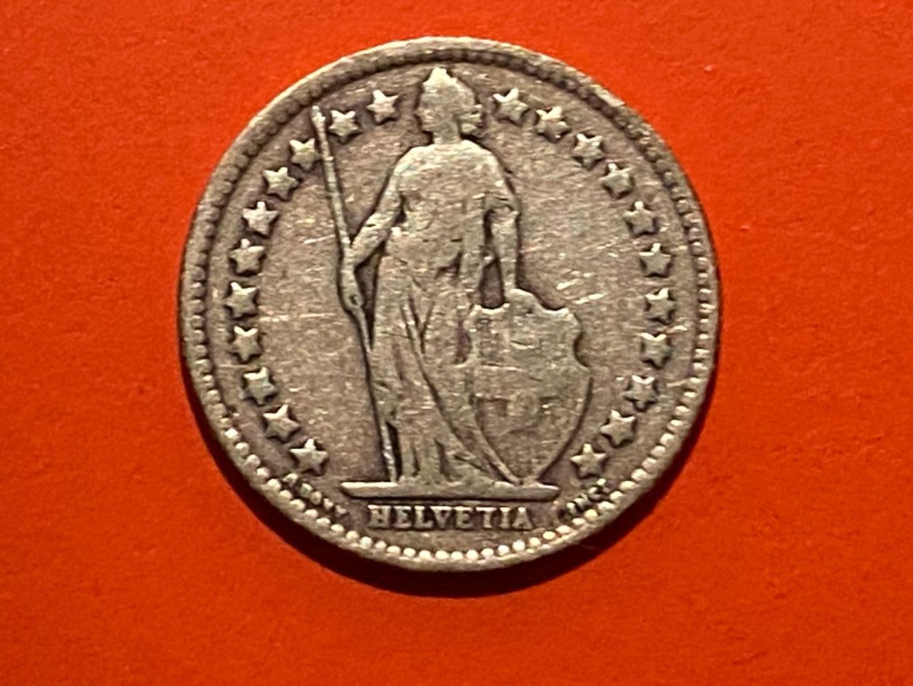 Tutti le monete: 50 Rappen oder 1/2 Fr.1914 B ( Silber )(1) – Usato da Oensingen venduto da Stro11 1