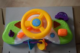 Spielzeug Lenkrad und Autogeräuschen