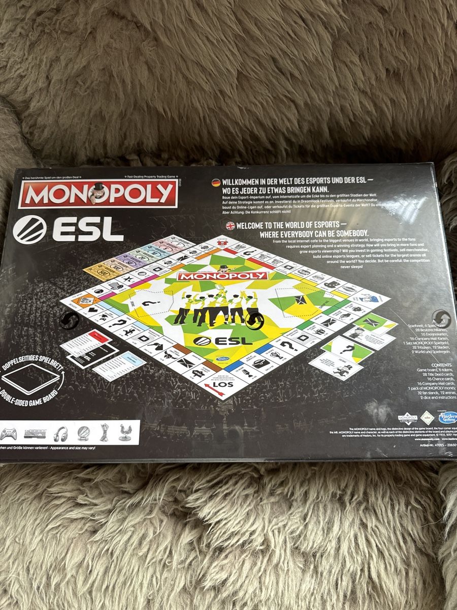 Jeux: Monopoly Esport Neu – Neuf avec emballage d'origine à Vezia par sidu03 1